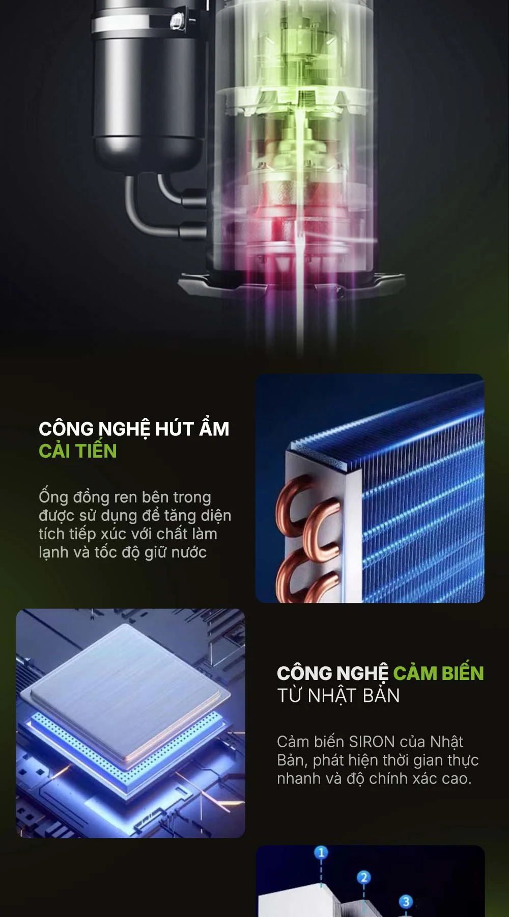 Máy hút ẩm Habibullet UltraDry AHB-6025 60 lít/ngày BH245146 5